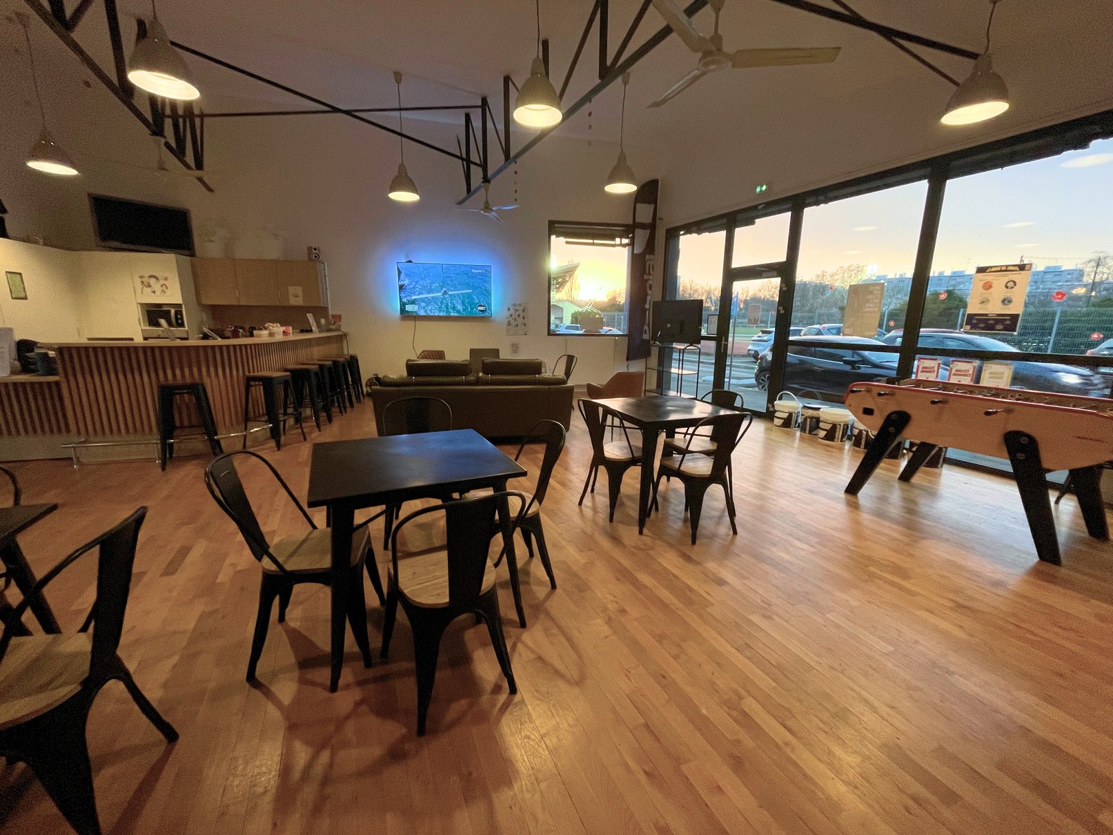 Club-house JSA Tennis Maisons-Alfort rénové en 2021