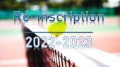Inscriptions 2022-2023